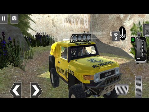 Offroad Jeep Hill Driving 3D:off-road hills curvy and bumpy tracks: Android Gameplay