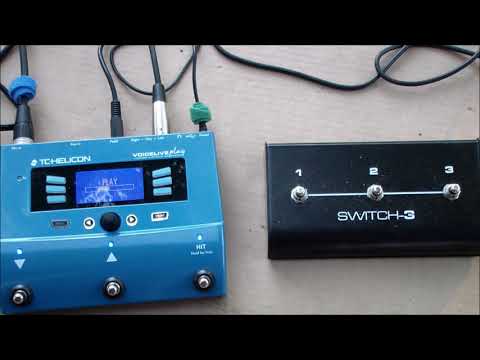 TC Helicon VoiceLive Play with Switch 3 Tutorial