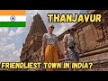 Exploring TEMPLES And TRADITIONS In THANJAVUR India Foreigner Wears A SAREE