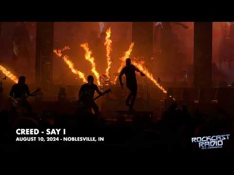 Creed performs "Say I" in Noblesville, IN on August 10, 2024