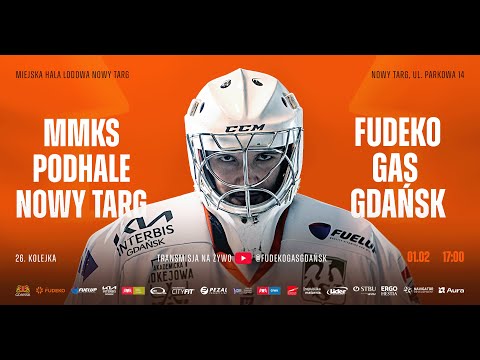 26. kolejka sezon 2025/2026: MMKS Podhale Nowy Targ vs Fudeko GAS Gdańsk | Nowy Targ, ul. Parkowa 14