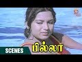 Sripriya Swimming Pool Scene Billa Tamil Movie Rajinikanth Sripriya K Balaji MSV