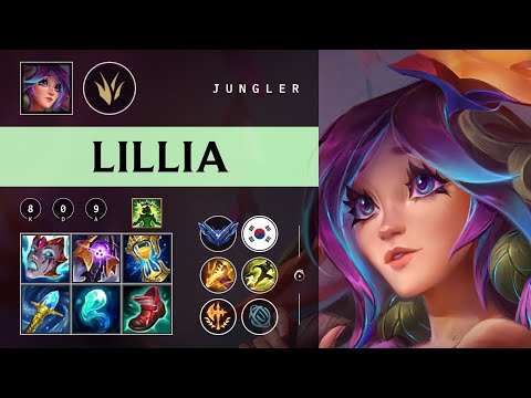Lillia Jungle vs Taliyah - KR Diamond Patch 26.02