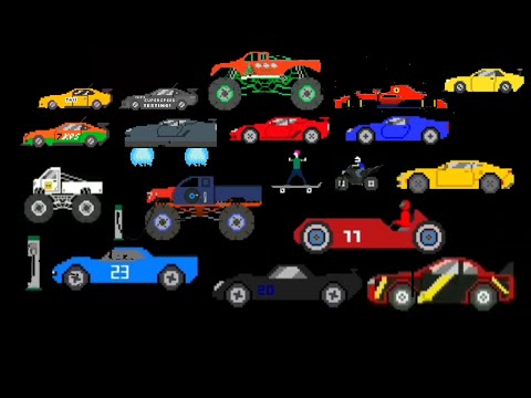 The kids pICTURE SHOW HD SPORTS VEHICLES 3 LIKE CARS 4 MONSTER TRUCKS CHIRSTMAS VEHICLES AND MORE
