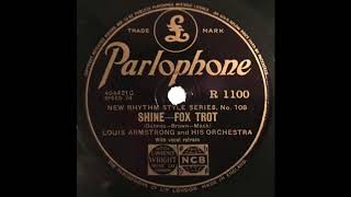 SHINE Louis Armstrong - 1931