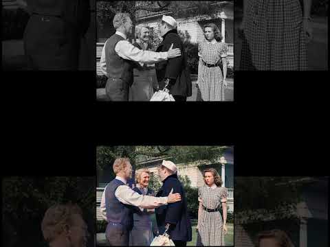 The Best Years of Our Lives (1964) - "Homer's here" Scene [Colorized Comparison]