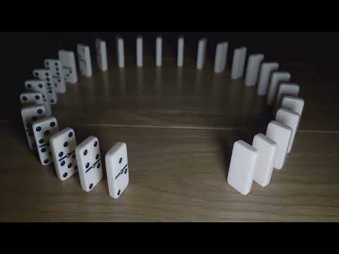 Epic Domino Chain Reaction: A Global Spectacle! #DominoEffect #SatisfyingVideo #visualspectacle
