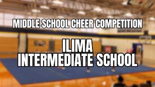 MIDDLE SCHOOL CHEER COMPETITION 2026 | Ilima Intermediate School [3rd Place]