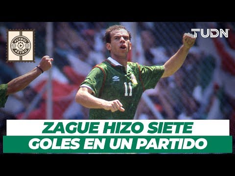 Retro Football: The game where Zague scored 7 goals! | Mexico 9-0 Martinique | 1993 Gold Cup | TUDN