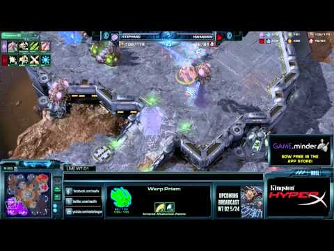 Stephano vs HwangSin Game 1 - NASL Season 3 W7D1