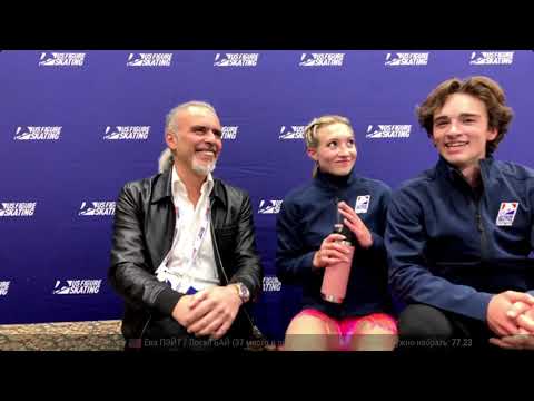 Eva Pate and Logan Bye - U.S.International Figure Skating Classic 2022. RD.