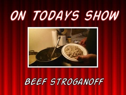 Beef Stroganoff