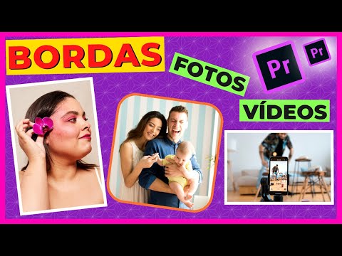 ????BORDAS NO PREMIERE (????FOTO E VÍDEO????)Como colocar BORDA no VÍDEO e FOTO no Adobe Premiere?
