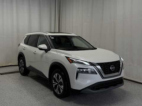 2023 Nissan Rogue in White for sale at Park Mazda in Sherwood Park, AB