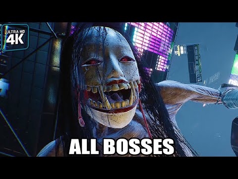 GHOSTWIRE: TOKYO - All Bosses (With Cutscenes) 4K 60FPS UHD PC