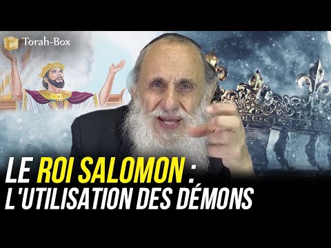 Le Roi Salomon : L'utilisation des démons  (Rav Ouri Lévy)