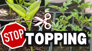 Why Topping Tomatoes & Peppers Works in Warm Climates (But Fails in Cold Ones)