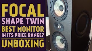 Video thumbnail for Focal Shape Twin - Unboxing - The best studio monitor in its price range? by POORTER