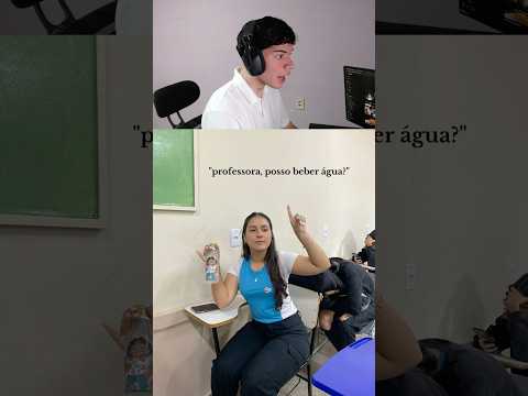 a professora esqueceu da Julia