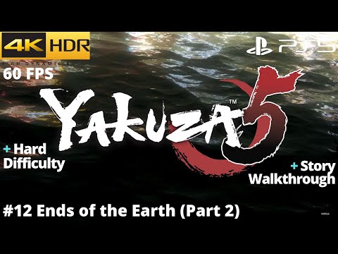 Yakuza 5 Remastered (PS5) - #12 Ends of the Earth (Part 2) HARD WALKTHROUGH No Commentary