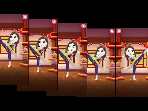 🥋⭐NEW Martial Arts Studio in My Talking Angela 2 (GamePlay)