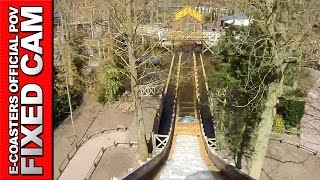 preview picture of video 'Splash Duinrell - Attraction POV On Ride Shoot the Chute Hopkins Rides (Theme Park Netherlands)'