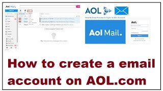 How to create a email account on AOL com