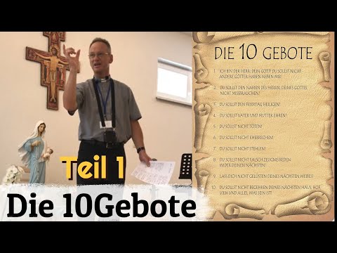 10 Gebote: Beichtvorbereitung (1/2) | Pfarrer Fimm  #10Gebote #beichte