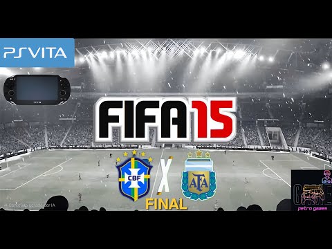 Fifa 15 - Ps Vita - Brasil X Argentina - FINAL