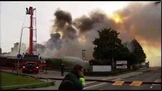 preview picture of video '02-10-2013 Grote brand Antiekhandel Almelo'