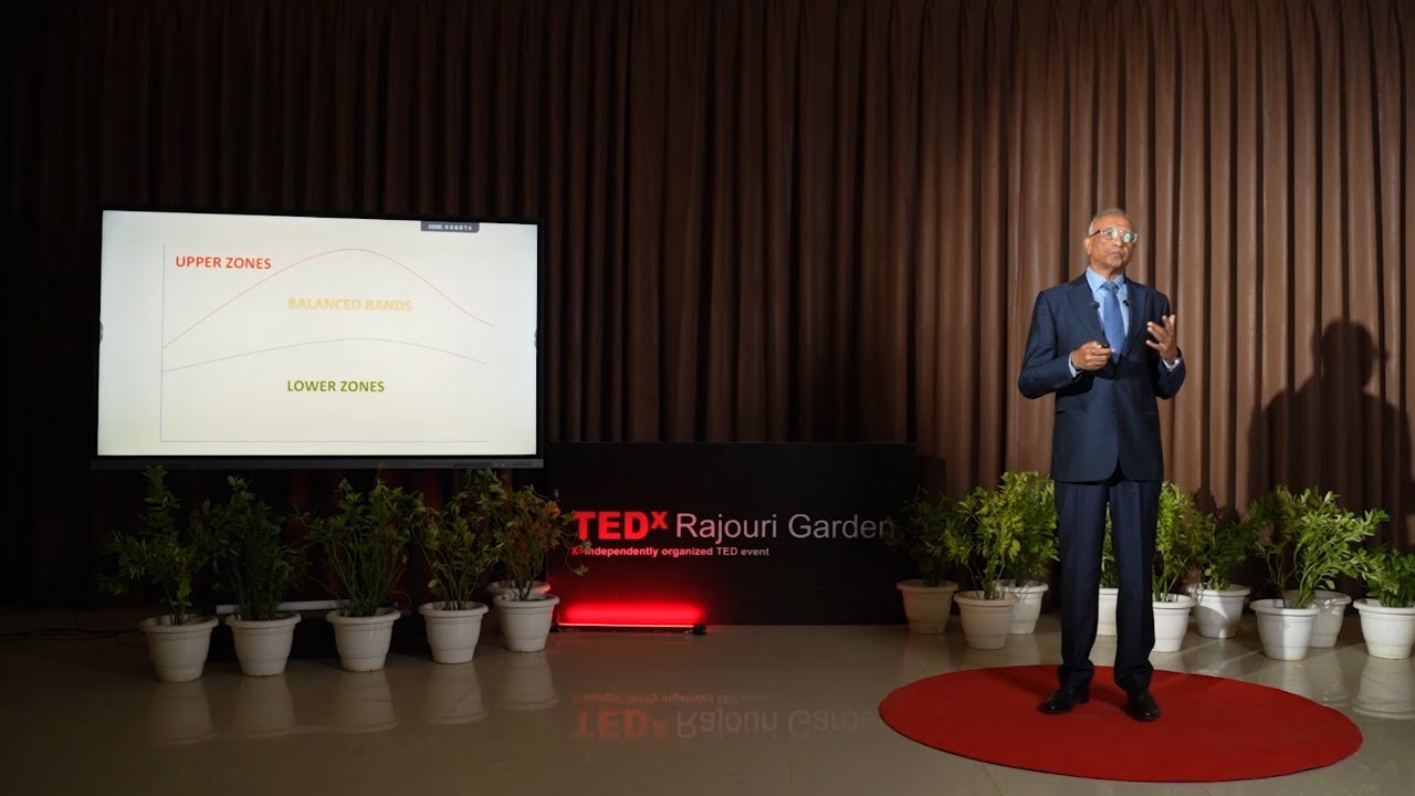 Bands of life, for optimum balance | Sunil Sharma | TEDxRajouri Garden