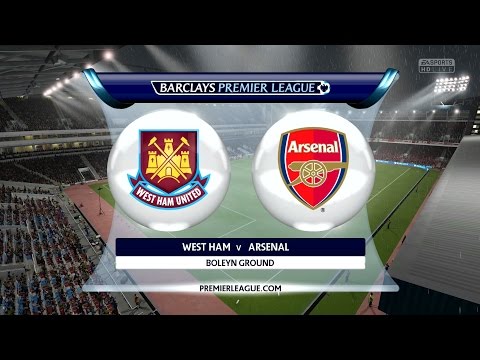 FIFA 16 | West Ham United vs Arsenal - Full Gameplay (PS4/Xbox One)