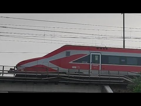Anche in Adriatica arriva l'ETR 700 Frecciarossa sul Frecciargento 8804 Ancona-Milano Centrale!