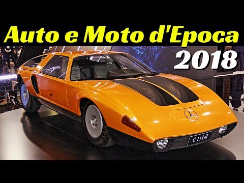 Mercedes-Benz Classics - C111 II, 300 SL Roadster & More - Auto e Moto d'Epoca Padova 2018