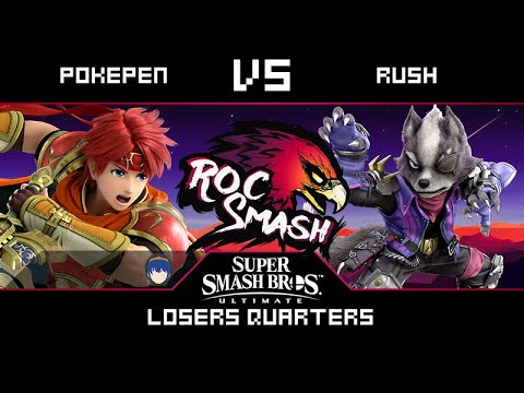 Pokepen (Roy, Marth) vs Rush (Wolf) | Roc Smash Holiday Bash - SSBU Losers Quarters
