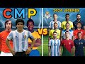 Pele & Maradona & Cruyff 🆚 2024 New Legends (Ronaldo, Messi, Neymar, Mbappe, Haaland, Salah, Vini)💪⚽