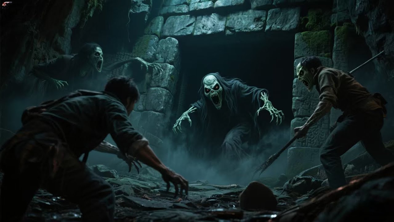 【MULTISUB】【悬疑冒险】軍閥盜掘千年古墓，地宮竄出神秘生物屠戮軍隊。。#古墓 #惊悚 #鬼吹灯 #剧好看 #