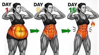 30 Min Standing Ab Exercises for Women | Lose Belly Fat & Tone Abs at Home Fast No Jumping
