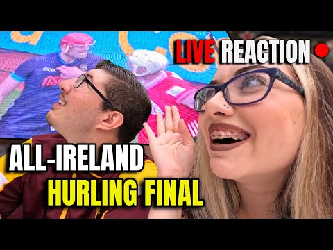 Two Americans Watch the All-Ireland Hurling Final Live in a Galway Pub 🇮🇪 (Our First Time!)
