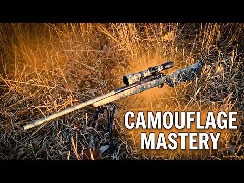 DIY desert camo on a Tikka T3 with rattle cans