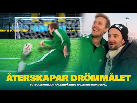 Besöker Linus Hallenius i Sundsvall | Talar ut om tuffa perioden: "Jag mådde sjukt dåligt"