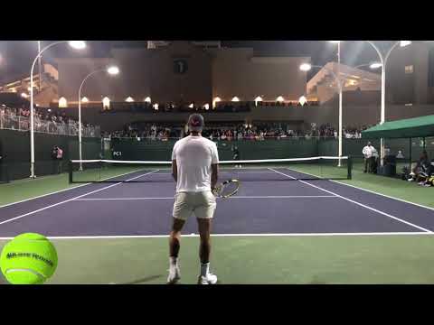 Rafa Nadal Indian Wells 2019  - 2 on 1