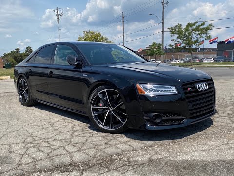 2017 Audi S8 Plus REVIEW - 605 HP Executive Luxury Bullet!