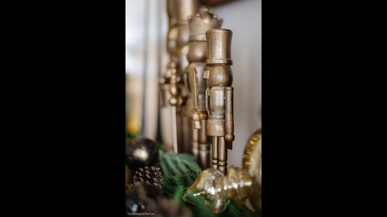 Antique Brass Nutcrackers (Arhaus Dupe)