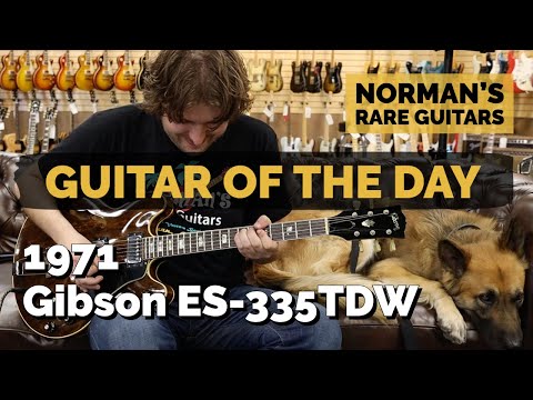 Guitar of the Day: 1971 Gibson ES-335TDW | Norman's Rare Guitars