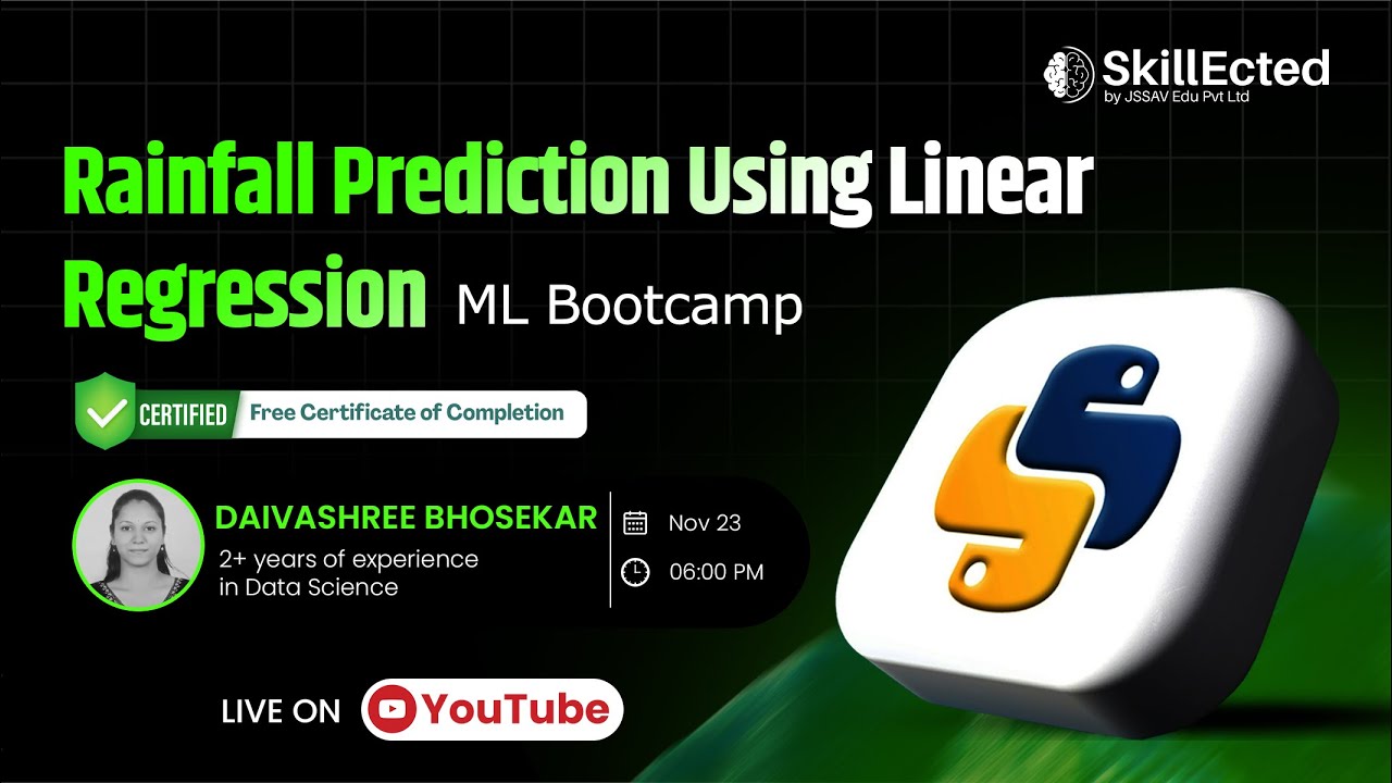 Rainfall Prediction Using Linear Regression – ML Bootcamp