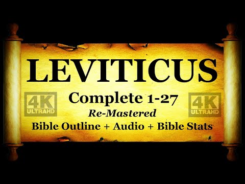 Bible Book 03: The Book of Leviticus - Holy Bible Audio Text - KJV Read Along