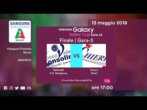 Gara3 S.G. Marignano - Chieri | Finale PlayOff Promozione | Highlights | Samsung Galaxy Volley Cup