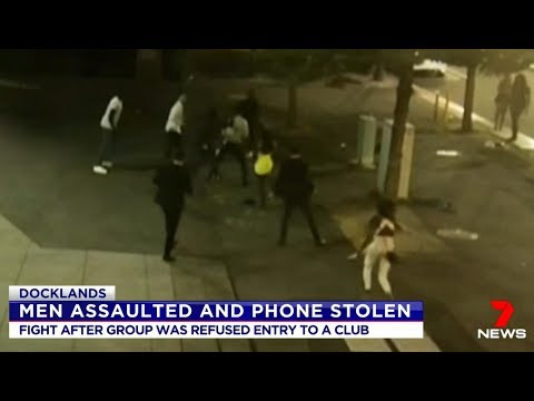 A Chaotic Saturday Night In Multicultural Melbourne. Seven + Nine News