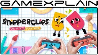 Snipperclips is a Switch Launch Game & Has a Free Demo; Europe Getting Joy-Con Bundle